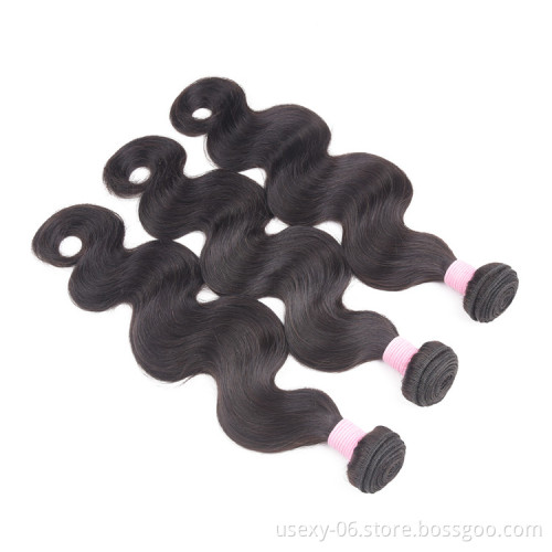 Factory Wholesale Dropshipping 10A Grade Raw Virgin Indian Hair Body Wave Hair Bundles